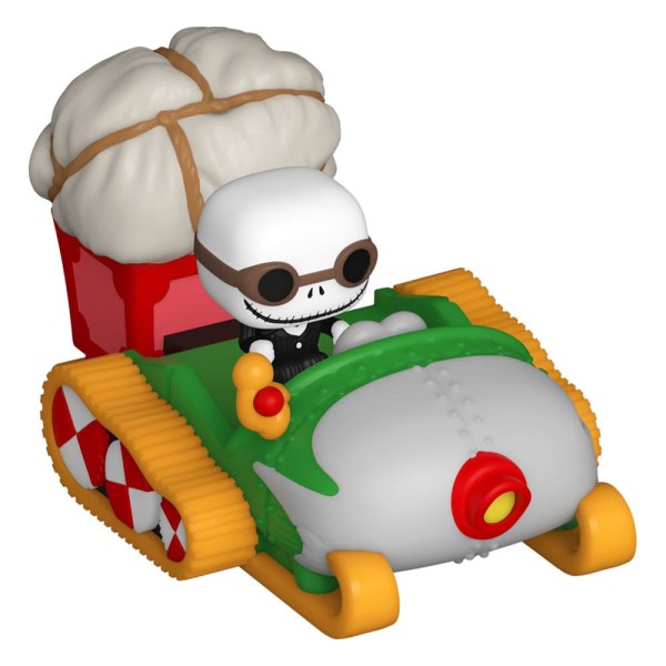 Figura de vinilo POP! Rides de "Navidad antes de Navidad " : Jack Skellington con moto de nieve (1 pulgada)