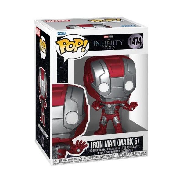 Figura de vinilo POP! 1474 Movies del Universo Cinematográfico de Marvel IM2 MRK 5 9