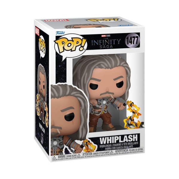 Figura de vinilo POP! 1477 Movies del Universo Cinematográfico de Marvel IM2 Whiplash 9 cm
