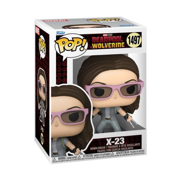 Figura de vinilo Deadpool 3 POP! 1497 Marvel X-23 9 cm