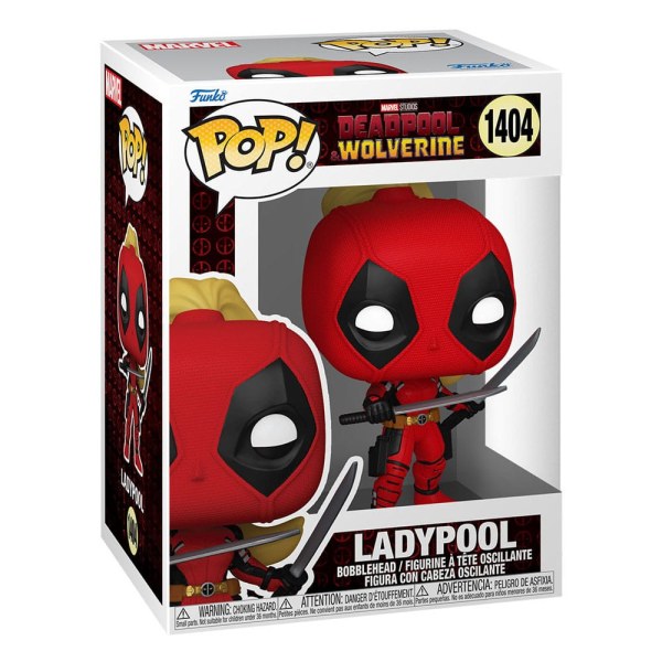 Deadpool 3 POP! 1404 Figura de vinilo Marvel Ladypool 9 cm
