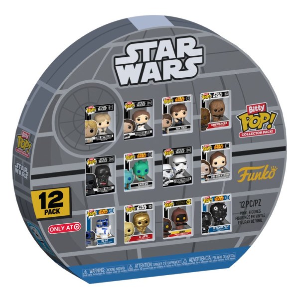 Pack de 12 figuras Bitty POP de Star Wars : Una Nueva Esperanza (2,5 cm)