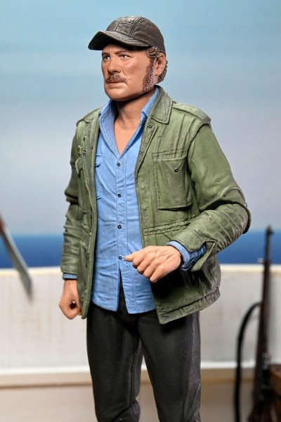 Figura Sam Quint Ultimate de Tiburón 50 aniversario 18 cm
