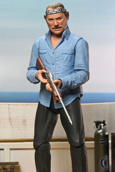 Figura Sam Quint Ultimate de Tiburón 50 aniversario 18 cm