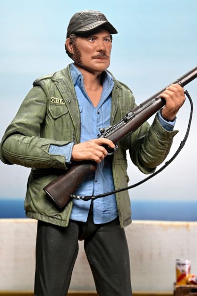 Figura Sam Quint Ultimate de Tiburón 50 aniversario 18 cm