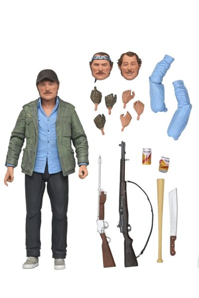 Figura Sam Quint Ultimate de Tiburón 50 aniversario 18 cm