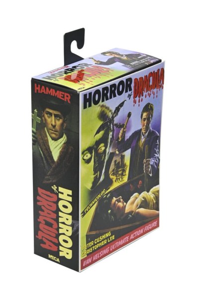 Figura de Van Helsing de El Horror de Drácula (1958) de Ultimate Hammer Films, 18 cm