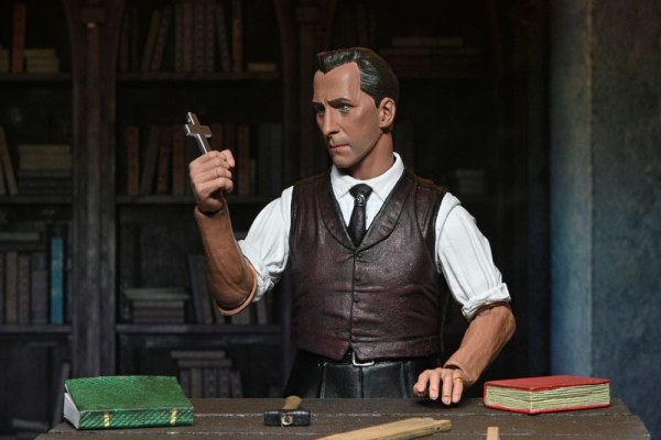 Figura de Van Helsing de El Horror de Drácula (1958) de Ultimate Hammer Films, 18 cm