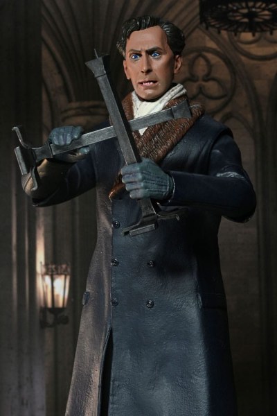 Figura de Van Helsing de El Horror de Drácula (1958) de Ultimate Hammer Films, 18 cm