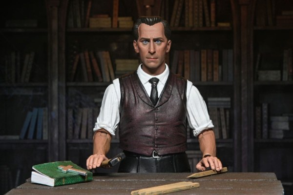 Figura de Van Helsing de El Horror de Drácula (1958) de Ultimate Hammer Films, 18 cm