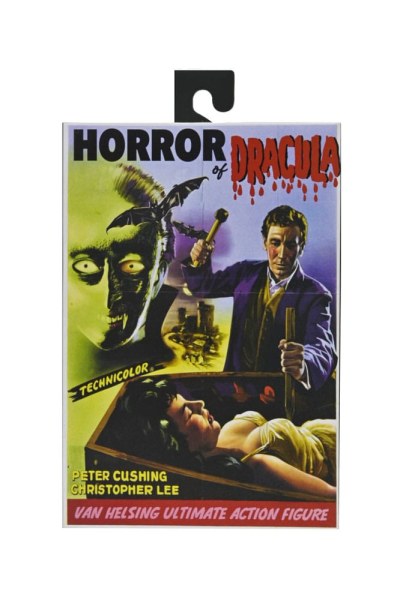 Figura de Van Helsing de El Horror de Drácula (1958) de Ultimate Hammer Films, 18 cm