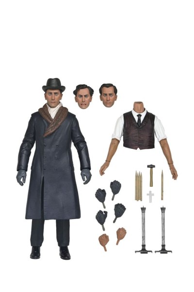 Figura de Van Helsing de El Horror de Drácula (1958) de Ultimate Hammer Films, 18 cm