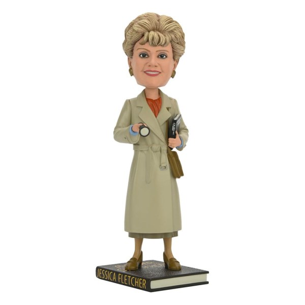 Aldaba de cabeza arabesca Jessica Fletcher 20 cm