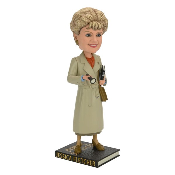 Aldaba de cabeza arabesca Jessica Fletcher 20 cm