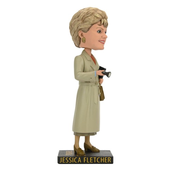 Aldaba de cabeza arabesca Jessica Fletcher 20 cm