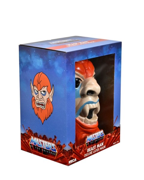 Réplica de máscara de látex de lujo de Hombre Bestia de Masters of the Universe