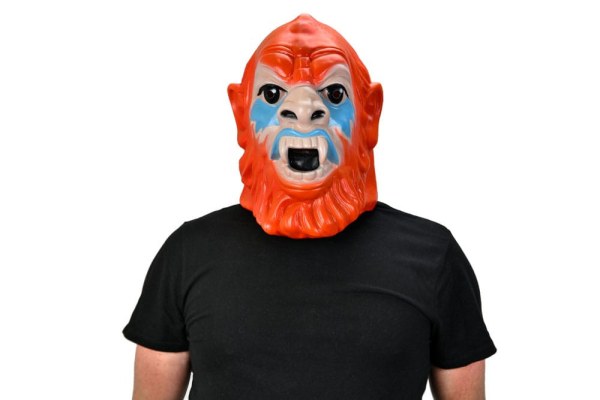 Réplica de máscara de látex de lujo de Hombre Bestia de Masters of the Universe
