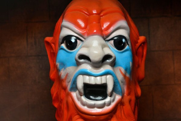 Réplica de máscara de látex de lujo de Hombre Bestia de Masters of the Universe
