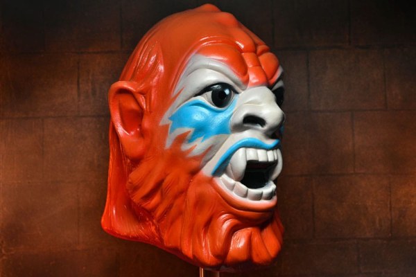 Réplica de máscara de látex de lujo de Hombre Bestia de Masters of the Universe