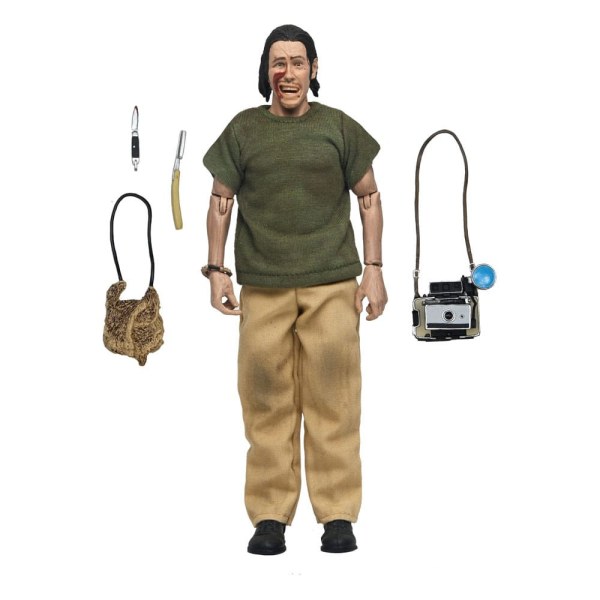 Figura de 20 cm del 50 aniversario del autoestopista vestido de La Matanza de Texas