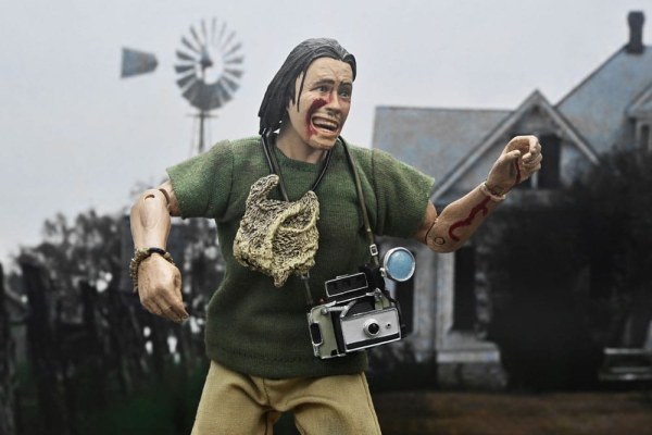 Figura de 20 cm del 50 aniversario del autoestopista vestido de La Matanza de Texas