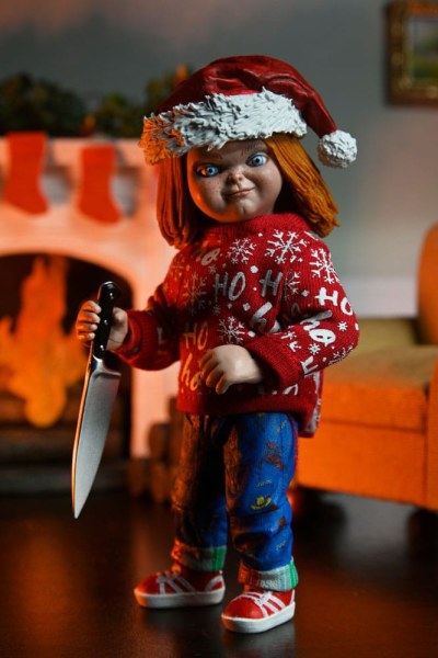 Figura de juego infantil Chucky Ultimate Chucky (Edición Holiday ) 18 cm