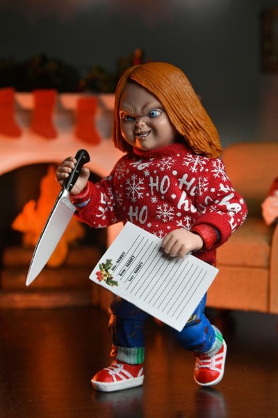 Figura de juego infantil Chucky Ultimate Chucky (Edición Holiday ) 18 cm