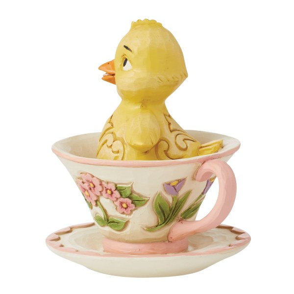 POLLO EN TAZA DE TÉ MINI - JIM SHORE HEARTWOOD CREEK
