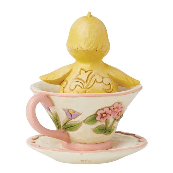 POLLO EN TAZA DE TÉ MINI - JIM SHORE HEARTWOOD CREEK