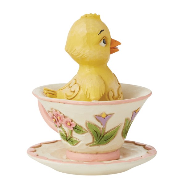 POLLO EN TAZA DE TÉ MINI - JIM SHORE HEARTWOOD CREEK