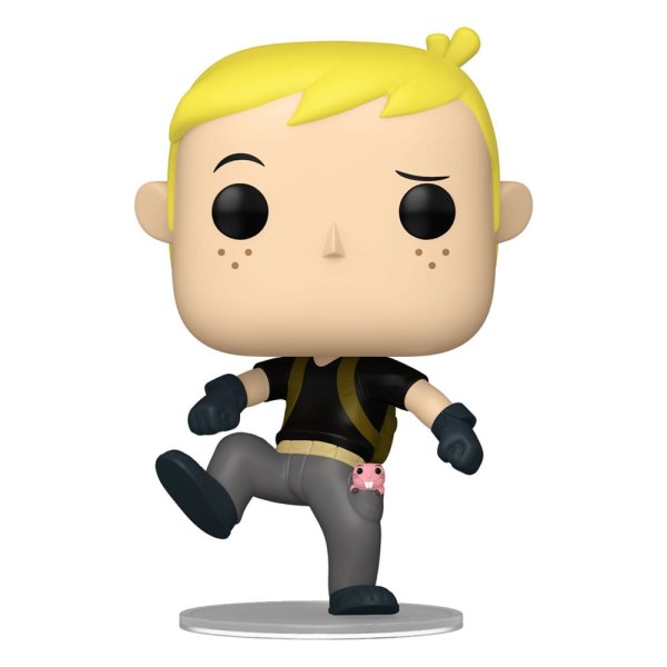 Kim Possible POP! 1581 Figura de vinilo Ron con Rufus 9 cm