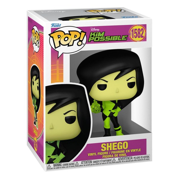 Kim Possible POP! 1582 Figura de vinilo Shego 9 cm