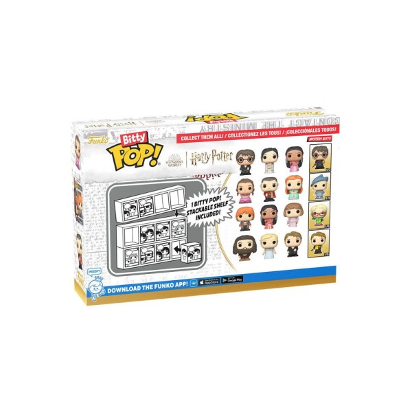 Figuras de vinilo de Hermione de 2,5 cm de Harry Potter y el cáliz de fuego (pack de 4 )