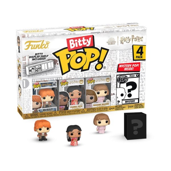 Harry Potter y el cáliz de fuego (pack de 4) Figuras de vinilo Bitty POP! Ron de 1 "