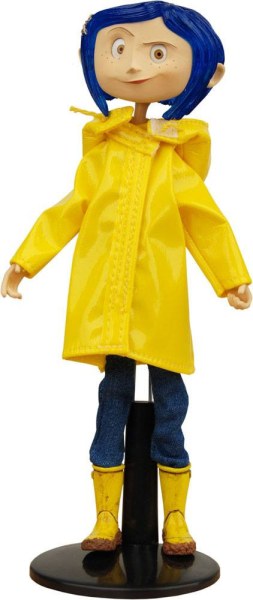 Figura flexible Coraline Impermeable y Botas 18 cm