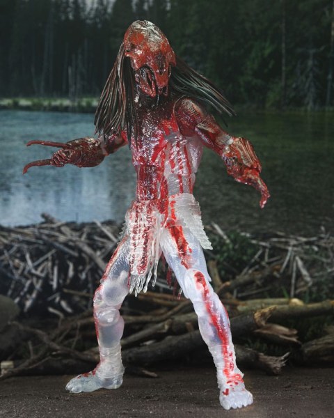 Figura Prey Ultimate Feral Bear Blood Predator de 18 cm