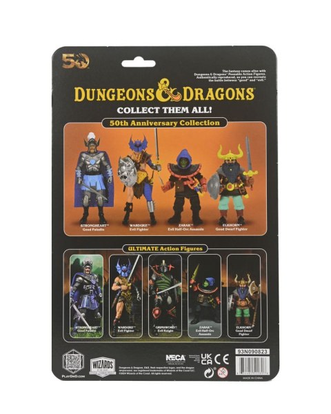 Figura de Calabozos Y Dragones 50º Aniversario Warduke en blíster de 18 cm