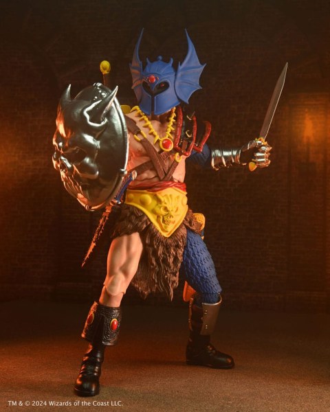 Figura de Calabozos Y Dragones 50º Aniversario Warduke en blíster de 18 cm