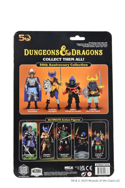 Figura de Dragones y Mazmorras 50 Aniversario Zarak en Blister Card 18 cm