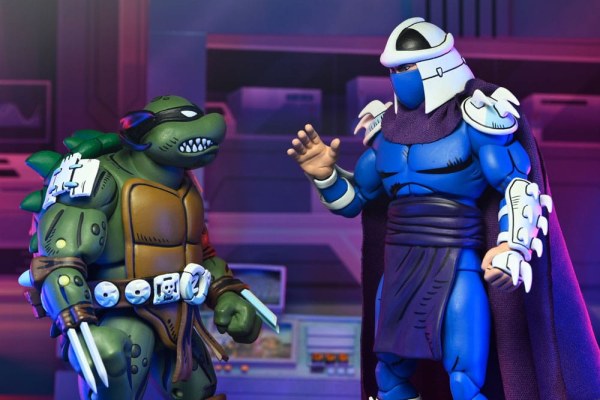 Figura de Krang/Shredder de las Tortugas Ninja (Archie Comics) de 18 cm