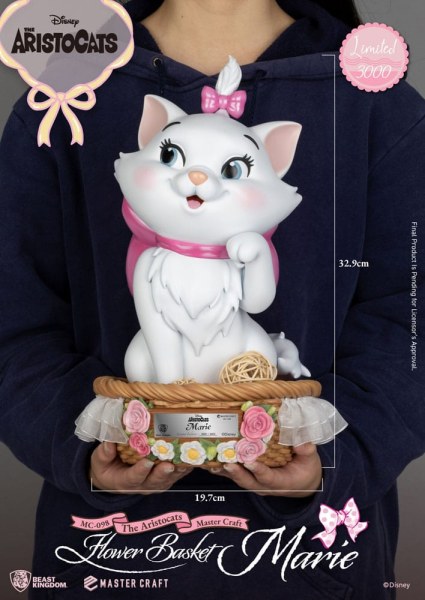 Figura de Marie " Los Aristogatos" (32 cm) - Disney Aristogatos
