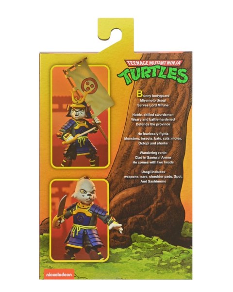 Figura de Usagi Yojimbo de las Tortugas Ninja (dibujos animados) Ultimate Samurai Adventure de 18 cm