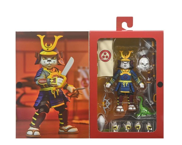 Figura de Usagi Yojimbo de las Tortugas Ninja (dibujos animados) Ultimate Samurai Adventure de 18 cm