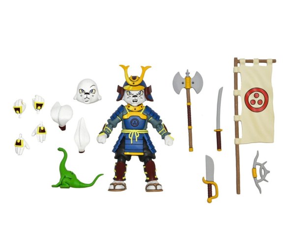 Figura de Usagi Yojimbo de las Tortugas Ninja (dibujos animados) Ultimate Samurai Adventure de 18 cm