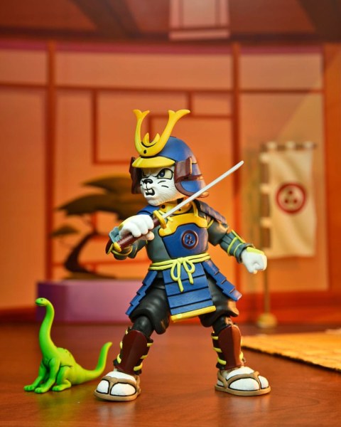 Figura de Usagi Yojimbo de las Tortugas Ninja (dibujos animados) Ultimate Samurai Adventure de 18 cm