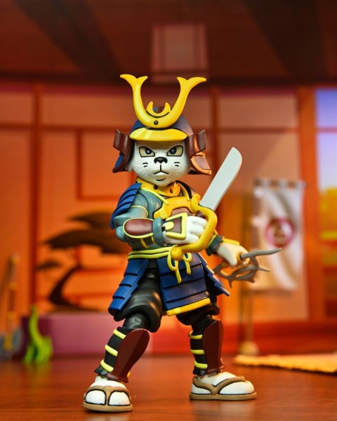 Figura de Usagi Yojimbo de las Tortugas Ninja (dibujos animados) Ultimate Samurai Adventure de 18 cm