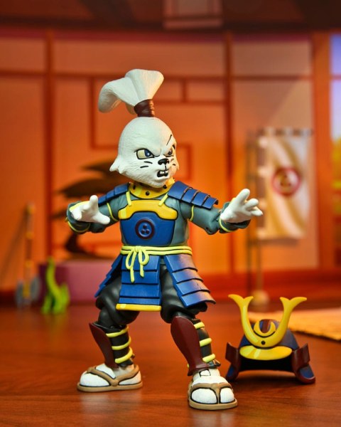 Figura de Usagi Yojimbo de las Tortugas Ninja (dibujos animados) Ultimate Samurai Adventure de 18 cm