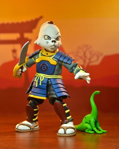 Figura de Usagi Yojimbo de las Tortugas Ninja (dibujos animados) Ultimate Samurai Adventure de 18 cm
