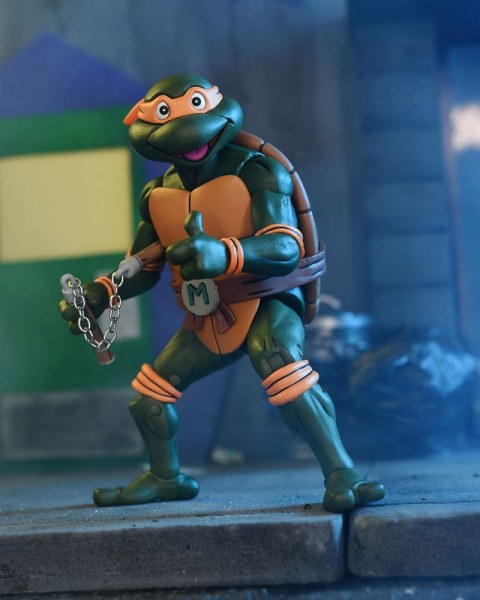 Figura VHS Ultimate Michelangelo de las Tortugas Ninja (Dibujos animados) 18 cm