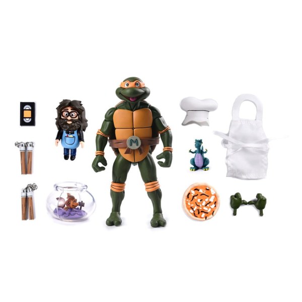 Figura VHS Ultimate Michelangelo de las Tortugas Ninja (Dibujos animados) 18 cm